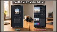 CapCut vs VN Video Editor CapCut vs VN Video Editor