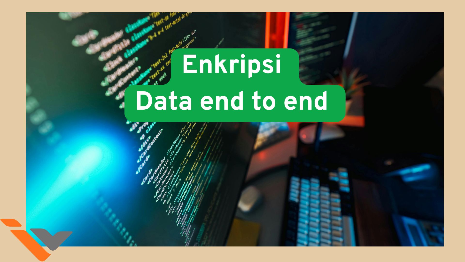 cara kerja enkripsi data end to end